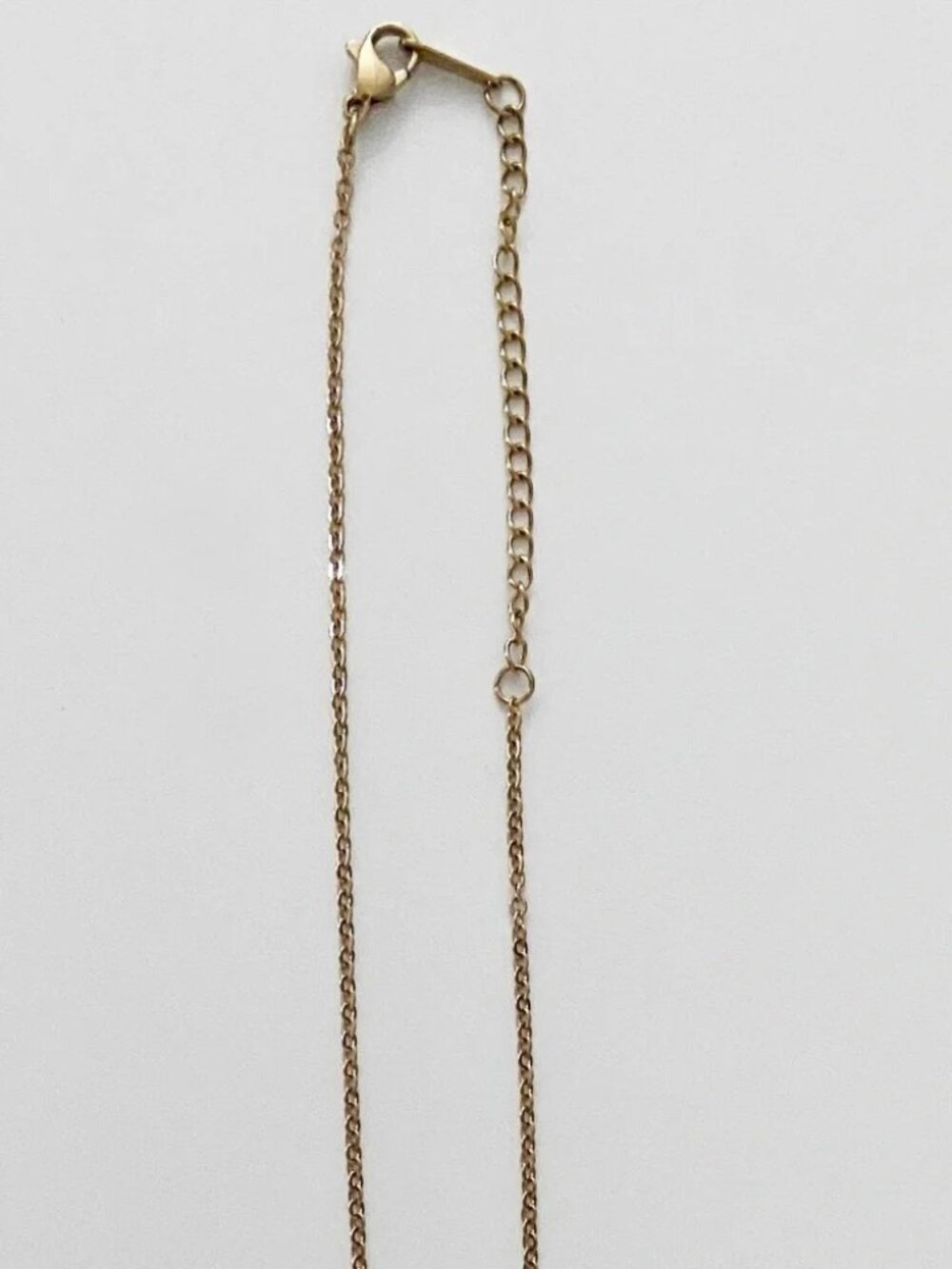 Gold Stainless Steel Chain Necklace Minimalist Layering Jewelry